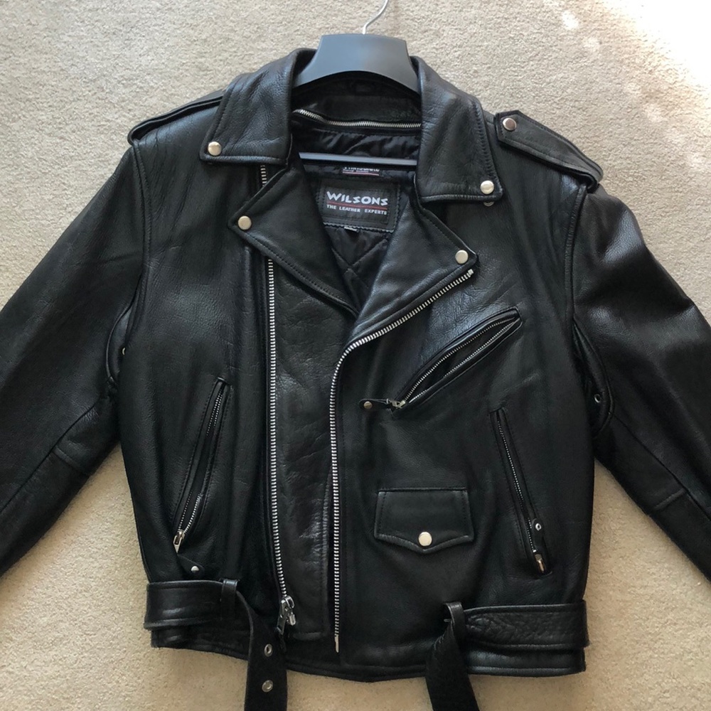 Wilsons Leather Jacket Thinsulate Lining